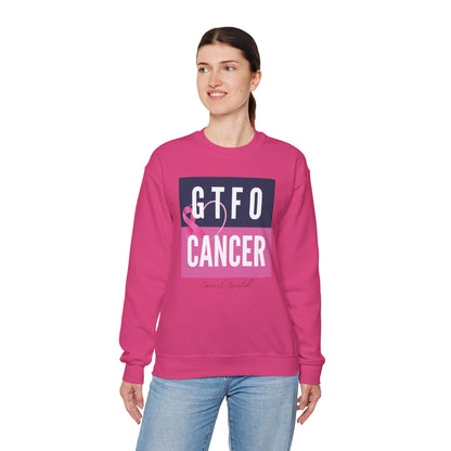 "GTFO Cancer" Heart Sweatshirt